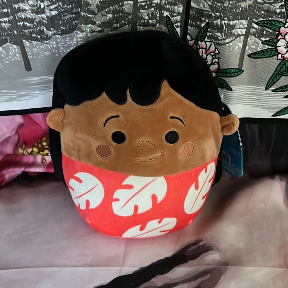 Lilo 7.5” Squishmallow & Disney Stitch Figures Holiday Collector Set 3-Count